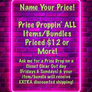 Make An Offer!  Price Drops Offered so YOU Receive EXTRA Discounted Shipping 🥰